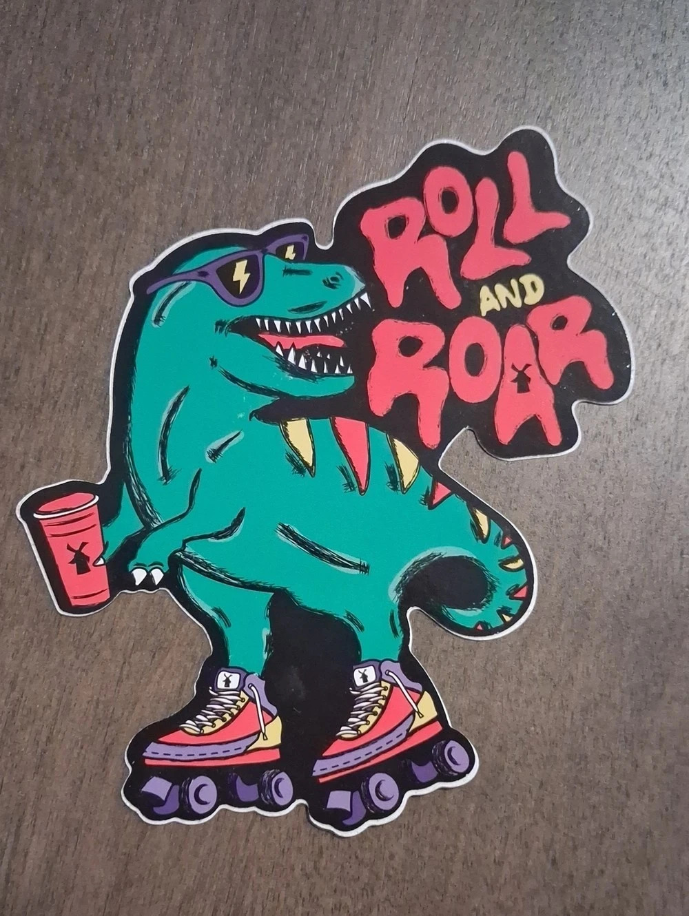 Dutch Bros Roll and Roar Sticker